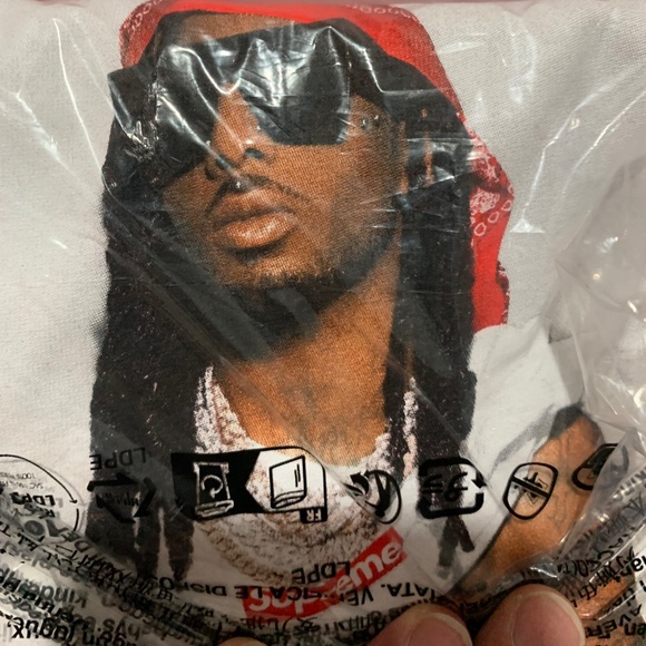 Supreme Playboi Carti Photo Tee T-Shirt Red Size XL FW17 - Picture 4 of 4